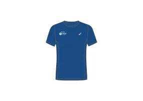 Noosa Triathlon 2022 Men's ASICS Silver Tee - ASICS Blue