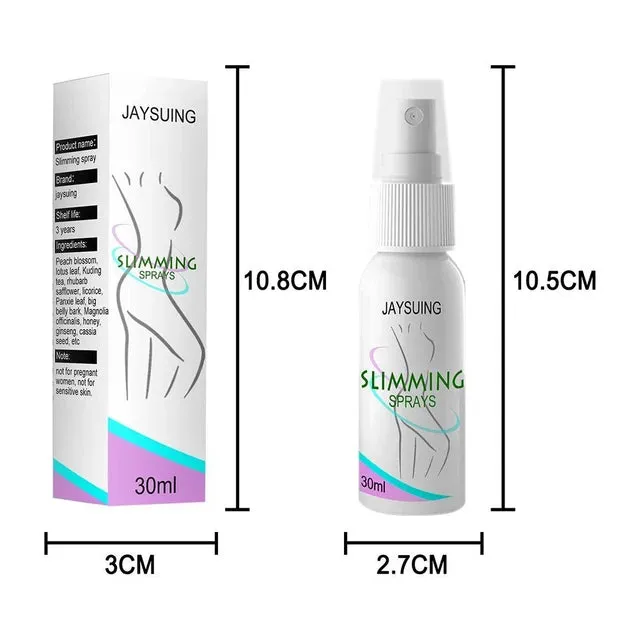 30ml Fast Fat Burning Slimming Spray Cellulite Reduction For Arms Buttocks Abdomen