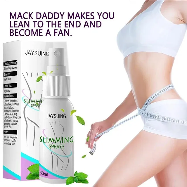 30ml Fast Fat Burning Slimming Spray Cellulite Reduction For Arms Buttocks Abdomen