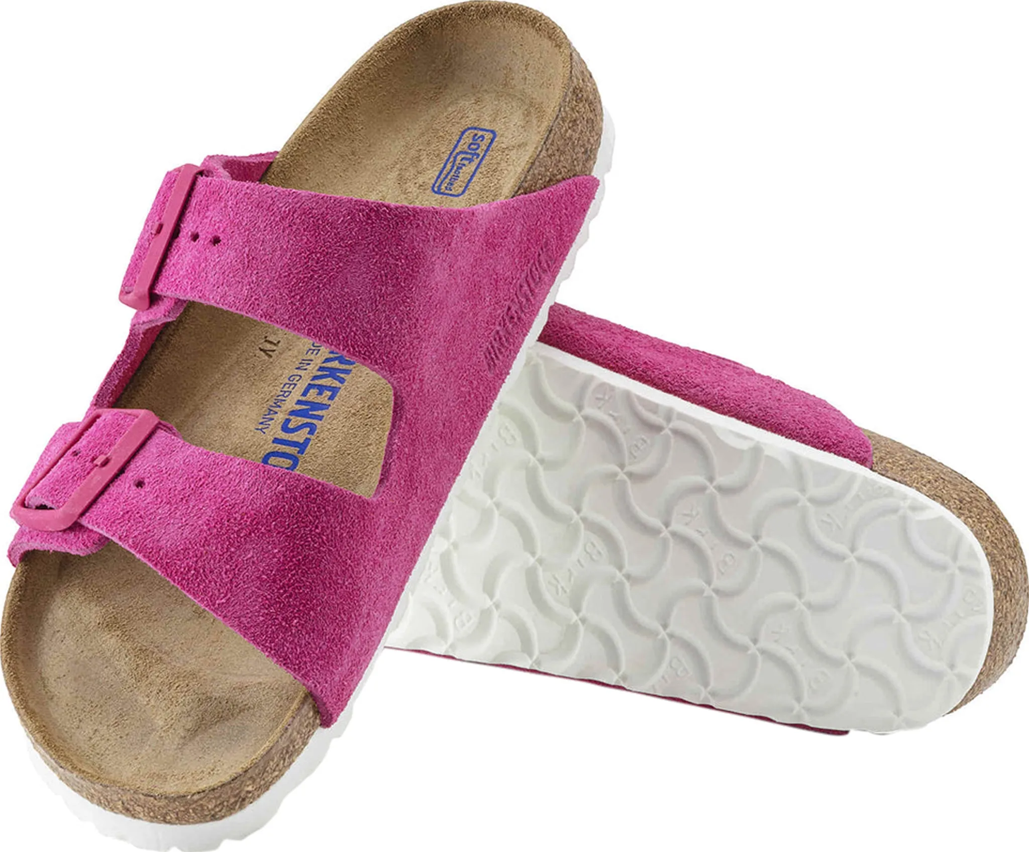 Arizona Soft Footbed Suede Leather Sandals [Narrow] - Women's|-|Sandales Arizona Lit de pied souple Suéde [troit] - Femme