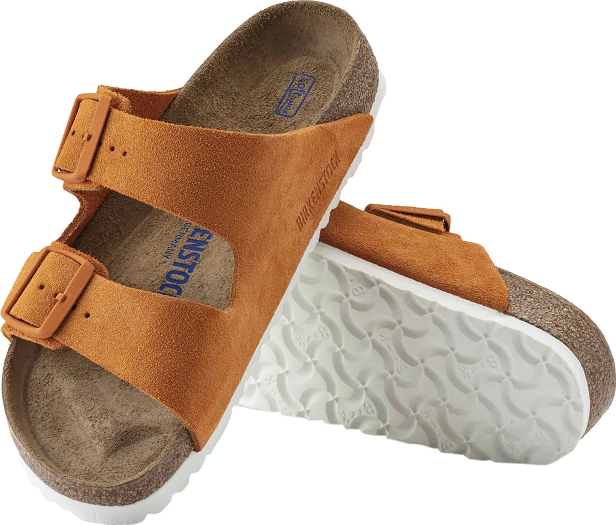 Arizona Soft Footbed Suede Leather Sandals [Narrow] - Women's|-|Sandales Arizona Lit de pied souple Suéde [troit] - Femme