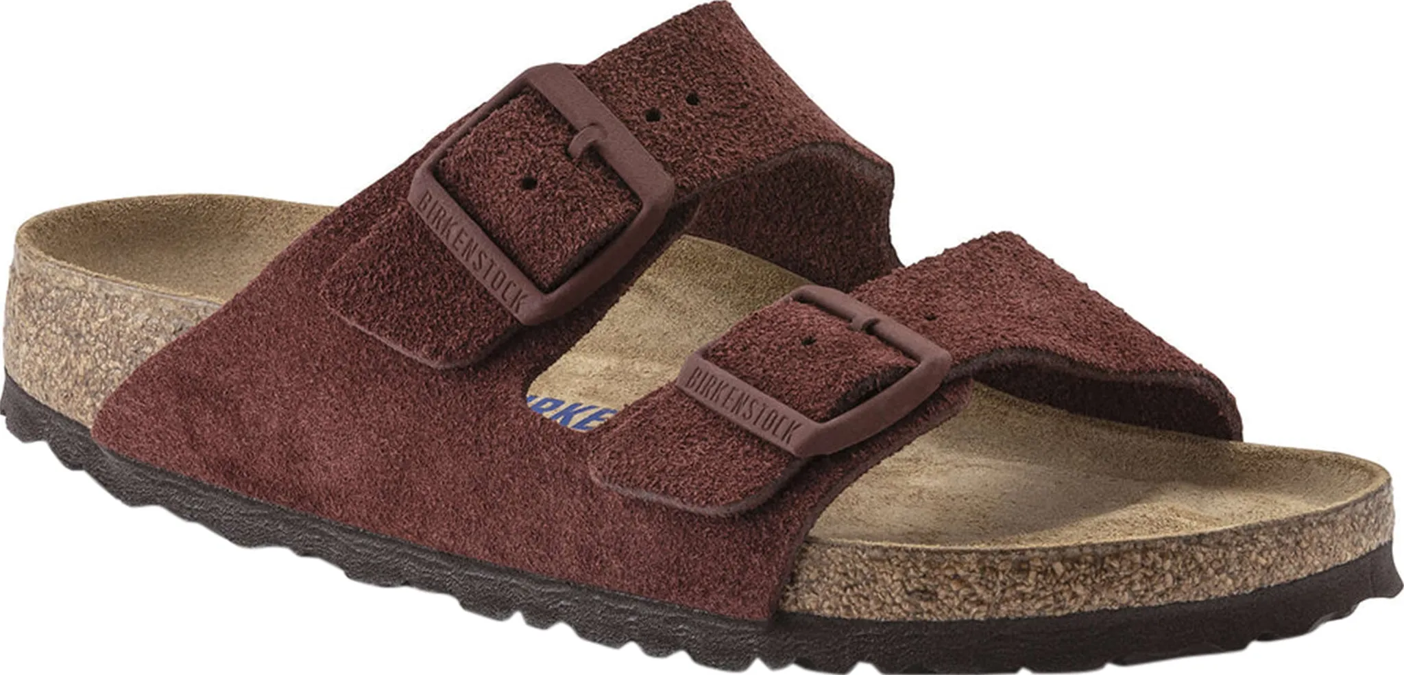 Arizona Soft Footbed Suede Leather Sandals - Women's|-|Sandales Arizona Lit de pied souple Suède - Femme