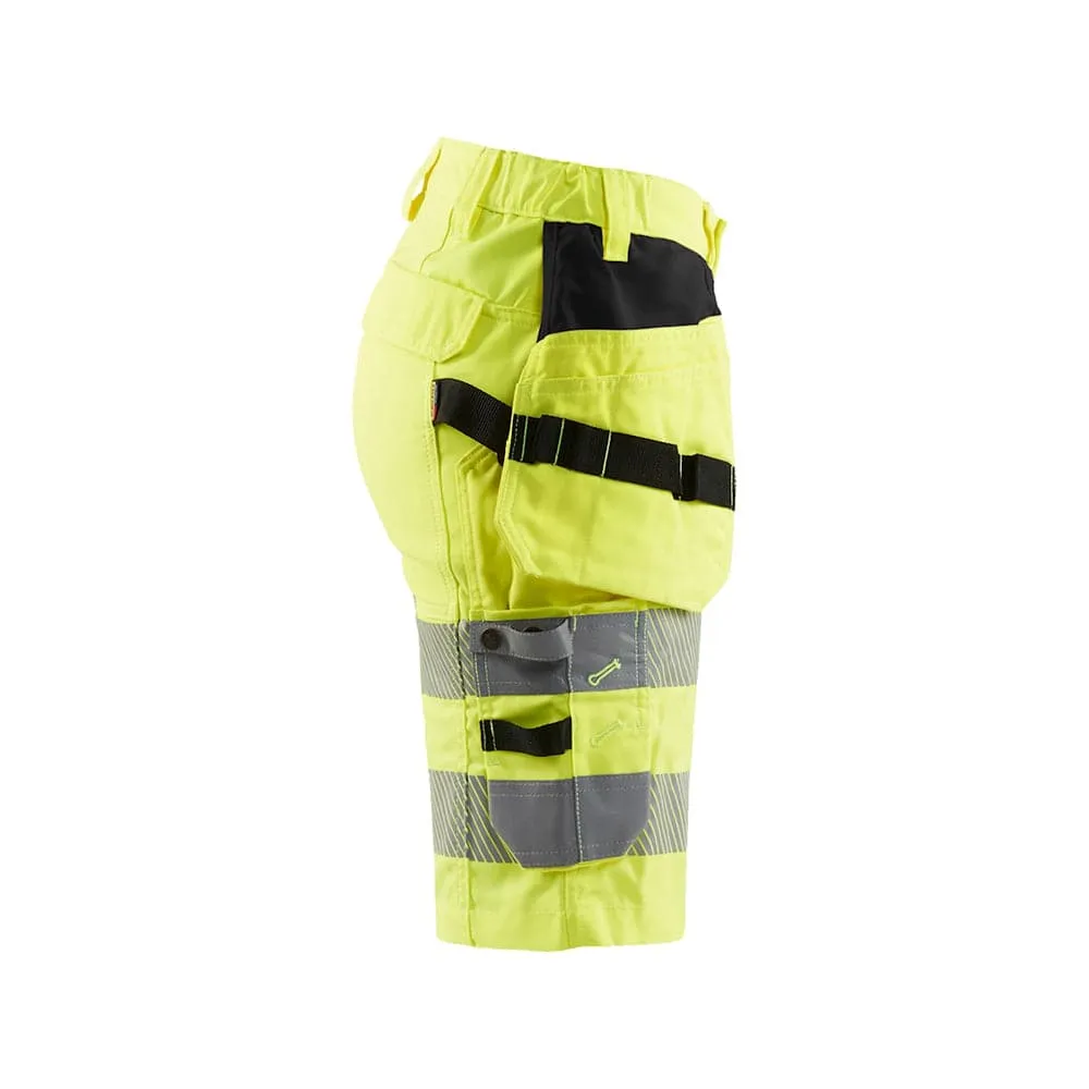 Blaklader 7186 Women's Hi-Vis Stretch Holster Pocket Shorts