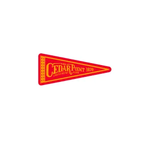 Cedar Point Souvenir Pennant Patch by Oxford Pennant