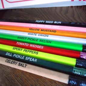 Chicago Dog Pencil Set