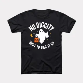 No Diggity 'Bout To Bag It Up Adult Unisex Tee