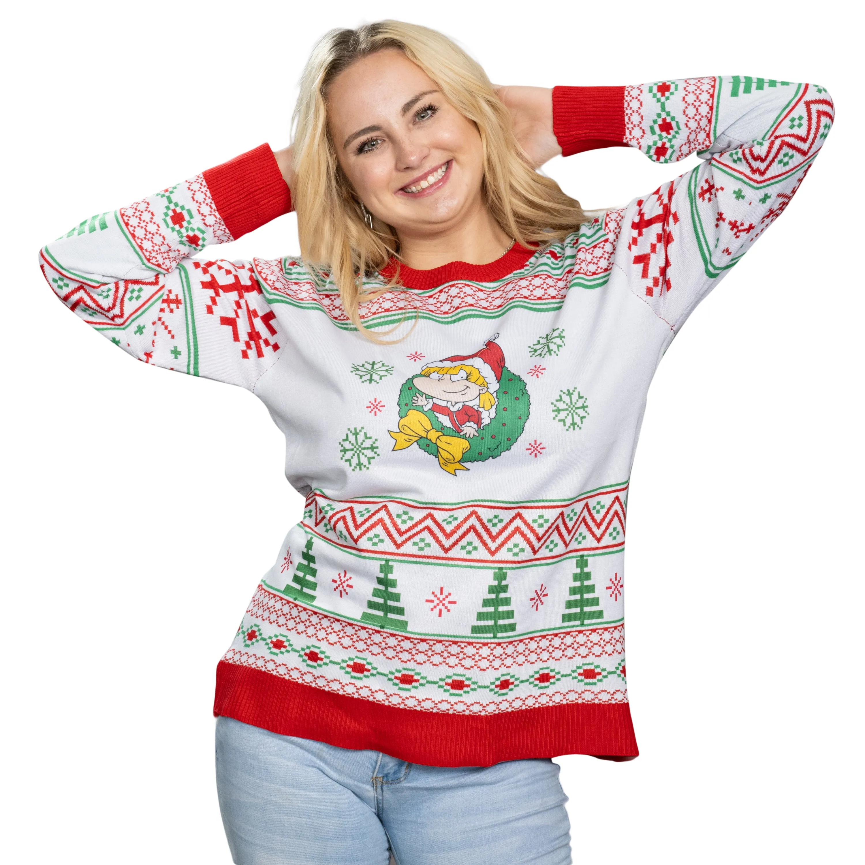 Rugrats Angelica Ugly Christmas Sweater