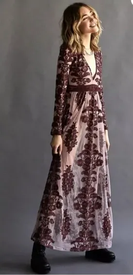 Temecula Maxi Dress Wine