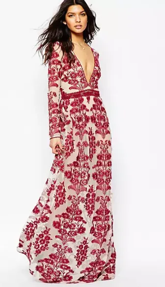 Temecula Maxi Dress Wine